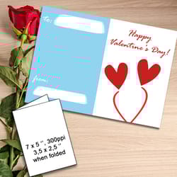 digital valentine's greeting card