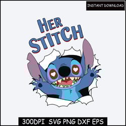 bundle stitch layered svg, stitch valentines svg, valentines svg, blue alien, svg, png