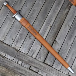 viking training sword - guardian of asgard replica, hand-forged