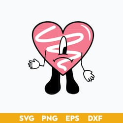 un verono sin ti vanlentine svg, bad bunny valentine svg, valentine day svg