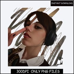 wednesday addams enid sinclair png jenna ortega, addams family png, png digital download cricut cut cutting clipart