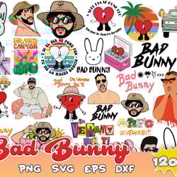 bad bunny 1200 svg, un verano sin ti sad heart svg, png, bad bunny svg, eps, dxf, png