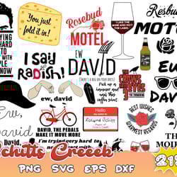 ew david svg bundle, schitts creek svg, ew david png, svg for cricut, layered files, schitts creek vector, instant downl