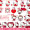 Valentine Hello Kitty Bundle, Valentine kawaii kitty SVG png eps dxf, Cut File, Digital Download.jpg