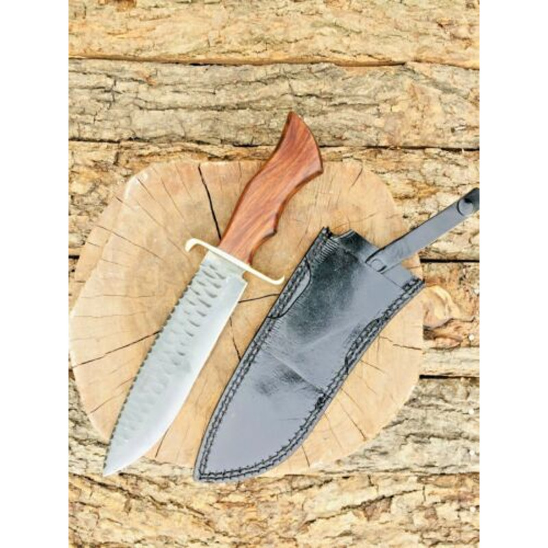 Custom Handmade Carbon steel Hunting Knife, Survival Outdoor Camping Knife Kit.2.jpg