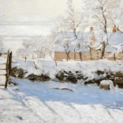 samsung frame tv art claude monet's the magpie digital download for samsung frame samsung art tv frame tv art