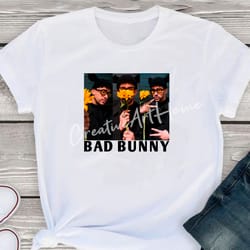 bad bunny shirt target png, bad bunny png, bad bunny sublimation