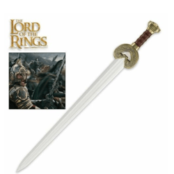 lord of the rings king theoden rohan sword, lotr herugrim sword, replica sword