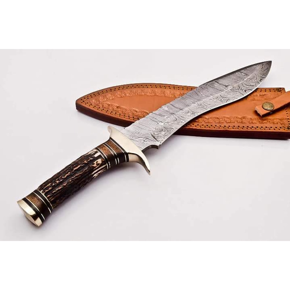handmade fixed blade Bowie knife