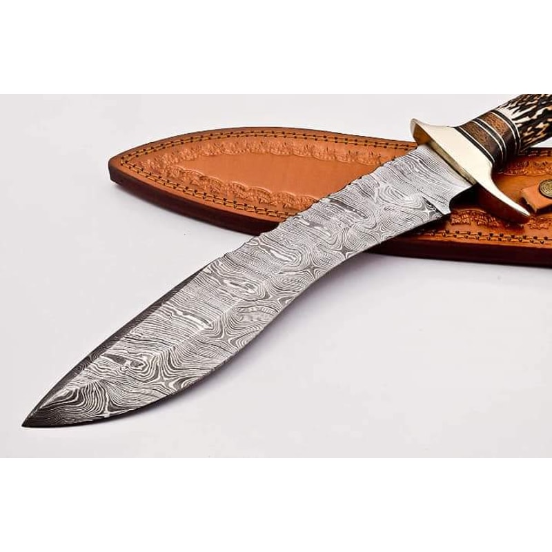 handmade fixed blade Bowie knife