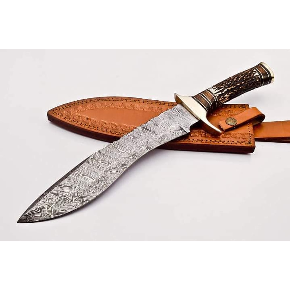 handmade fixed blade Bowie knife