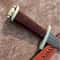 New Custom Handmade Damascus Steel Viking Medieval Warrior Sword, Wood Ha.jpg