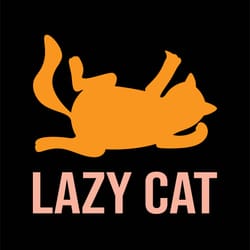 lazy cat tshirt design