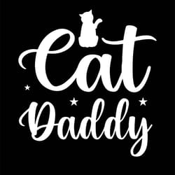 cat daddy tshirt design