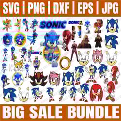 bundle 300 files sonic the hedgehog svg, sonic bundle svg, sonic svg, sonic characters svg, svg, png, eps, dxf