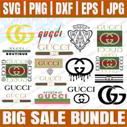 bundle 17 files gucci fashion svg, gucci logo svg, mickey gucci style svg bundle, brand logo svg, fashion brand svg