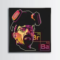 breaking bad cross stitch pattern , tv series cross stitch, digital pdf