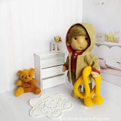 play doll with clothes, personalized dolls, handmade, cute rag doll, textile dolls, christmas gift, handmade cloth doll