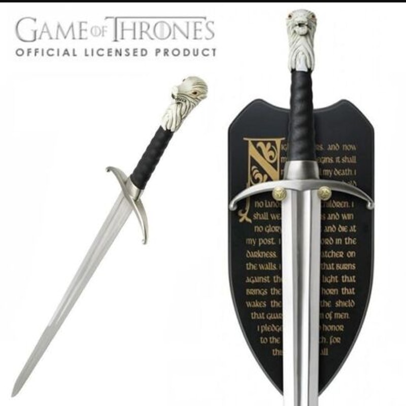 Game of Thrones Long Claw King Jon Snows Sword Game of Thrones Replica Sworpng