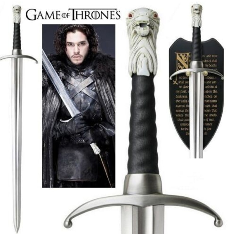 Game of Thrones Long Claw King Jon Snows Sword Game of Thrones Replica Swordpng