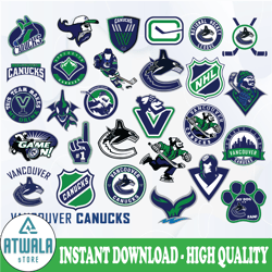 vancouver canucks bundle svg, canucks svg, nhl svg, nhl svg, hockey cricut, hockey svg, cut file,