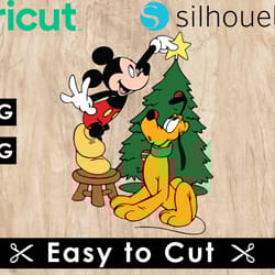 mickey mouse pluto svg files, mickey mouse svg files, mickey png images, svg cut files for cricut, clipart bundle