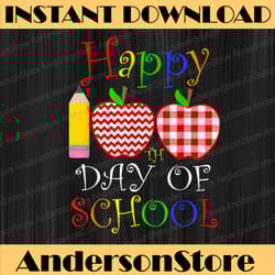 happy 100th day of school for teacher & student kid png