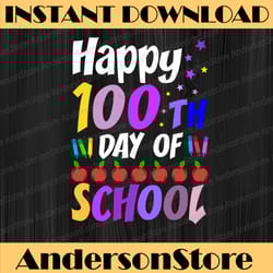 happy 100th day of school teacher or student fun png