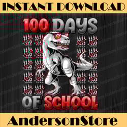 100 days of school trex 100 days smarter 100th day of school png