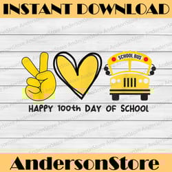 school bus driver happy 100th day of school png