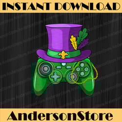 mardi gras video game controller jester hat mardi gras festival, louisiana party, happy mardi gras png
