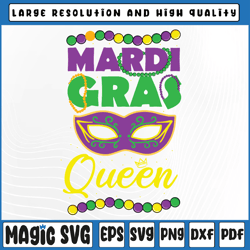 mardi gras queen crown svg, funny mardi gras carnival svg png, mardi gras queen, mardi gras carnival, digital download