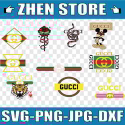 gucci bundle svg, gucci logo svg, gucci bundle svg, brand logo svg, fashion brand svg, fashion svg, logo bundle svg,