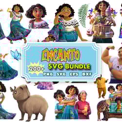 encanto svg bundle, encanto birthday svg files, encanto cut files for cricut ,silhouette ,encanto clipart, encanto png,