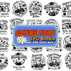 universal svg, universal studios family shirt svg, universal decal svg, family vacation 2022 svg, cricut, cut file, univ