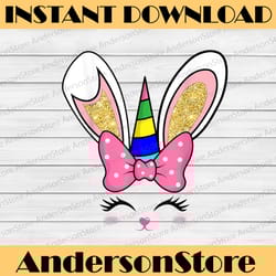 easter bunny face easter cute bunny face easter day png, happy easter day sublimation design