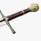 Sword Chronicles of Narnia Prince Rhindon Sword Replica With Plaqupng