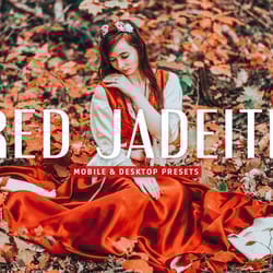 red jadeite mobile & desktop lightroom presets