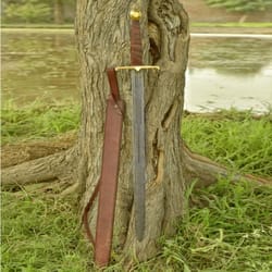 damascus sword, custom handmade sword, viking sword, double edges sword
