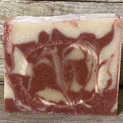 black cherry goat milk soap