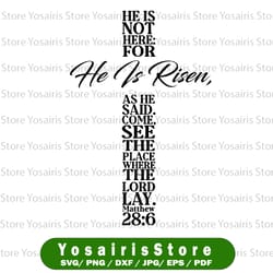 he is risen indeed christian cross svg he is risen easter svg, christian easter svg, easter is for christ svg, easter sv