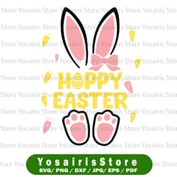 happy easter svg, bunny ears svg easter bunny png, easter egg hunt png, kid, boy, girl, easter shirt design