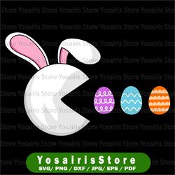 easter eggs svg, easter bunny svg, sublimation, printable, catching egg, egg hunting