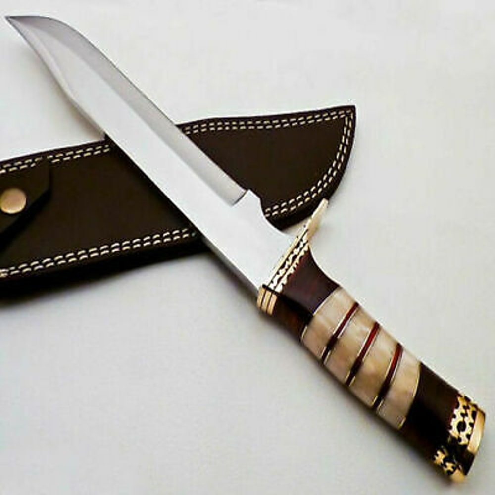 hunting knife with bone handle near me