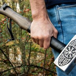 hand forged viking hammer, handmade thor, mjolnir replica gift, thors hammer god of war, battle hammer, unique hammer,