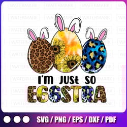 i'm so eggstra png, easter eggs png, kids easter sublimation designs downloads, pink cute easter eggs clipart