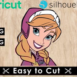 frozen svg files, frozen png files, vector png images, svg cut file for cricut, clipart bundle