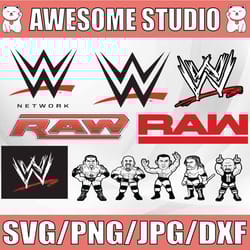 wwe svg, wwe network svg, boxing svg, sport svg, logo bundle svg, clipart