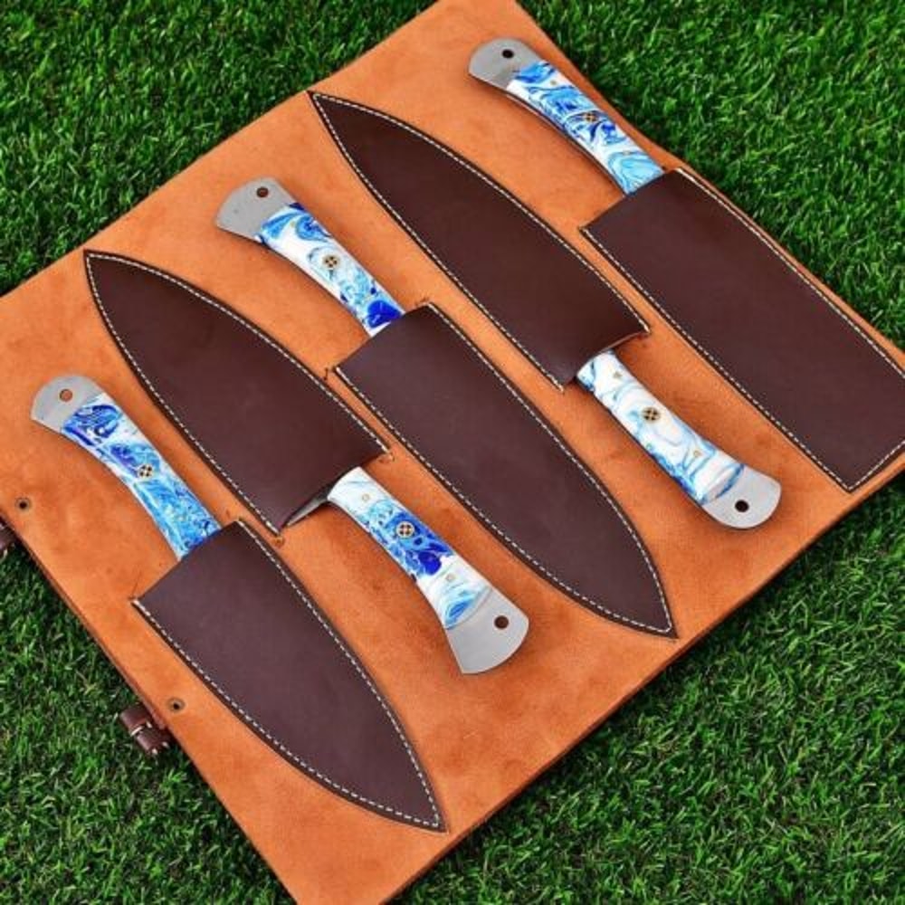 Handforged Chef Knife Set, Damascus Steel Knives, Chef Knives Set, Kitchen Knives Set, Chef Knife Set, Handmade Knife 2.jpg