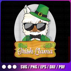 lucky irish llama png, shamrock st patrick day png, st patricks png, lucky llama png, kids st patricks day shirt png,